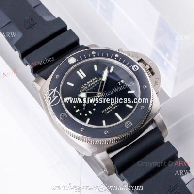 (VS) Swiss Panerai Luminor 1950 47 Submersible Titanium Watch Best Replica