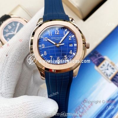 Swiss Quality Copy Patek Philippe Aquanaut Citizen Watch Rose Gold Case