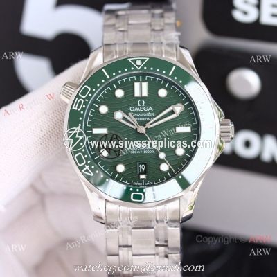 Omega 2022 Novelties Swiss Omega Seamaster Diver 300m VSF 8800 Green Dial Watch