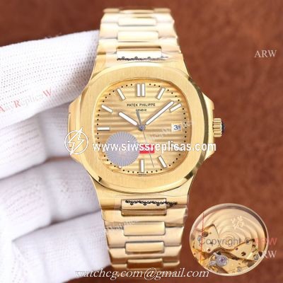 Swiss Quality Copy Patek Philippe Nautilus x Supreme Citizen Watch Yellow Gold