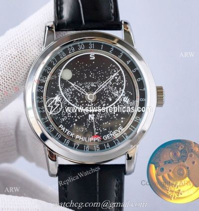 Copy Patek Philippe Grand Complications Celestial Black Dial 8215 watch