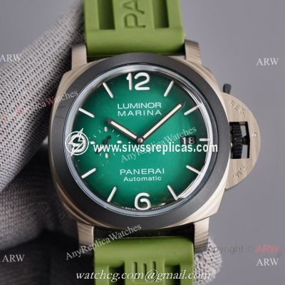 Copy Panerai Luminor Marina Carbotech Olive Green Watches