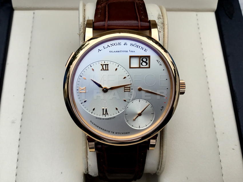 A. Lange & Sohne Grand lange 1 117.032 18k Rose Gold Manual Hand-Wind A. Lange & Sohne Grand lange 1 117.032 18k Rose Gold Manual Hand-Wind