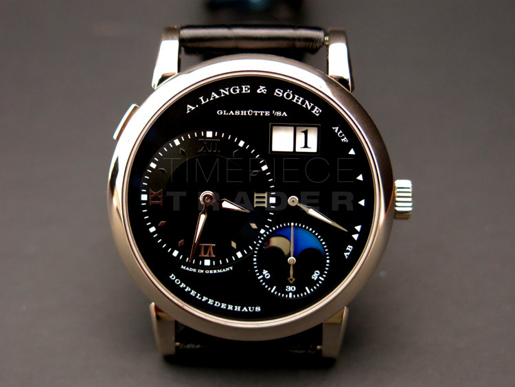 A. Lange & Sohne Lange 1 Moonphase 192.029 18kt White Gold Manual Wind A. Lange & Sohne Lange 1 Moonphase 192.029 18kt White Gold Manual Wind