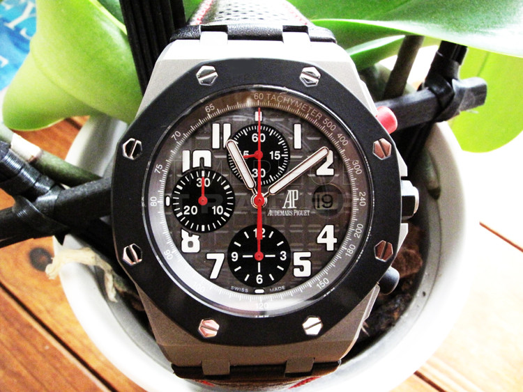 Audemars Piguet Royal Oak Offshore 26296IK.GG.D003CU.01 Titanium Automatic self-winding Audemars Piguet Royal Oak Offshore 26296IK.GG.D003CU.01 Titanium Automatic self-winding