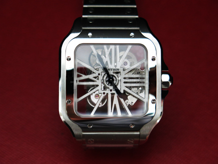Cartier Santos WHSA0015 Stainless Steel Manual hand-wind Cartier Santos WHSA0015 Stainless Steel Manual hand-wind
