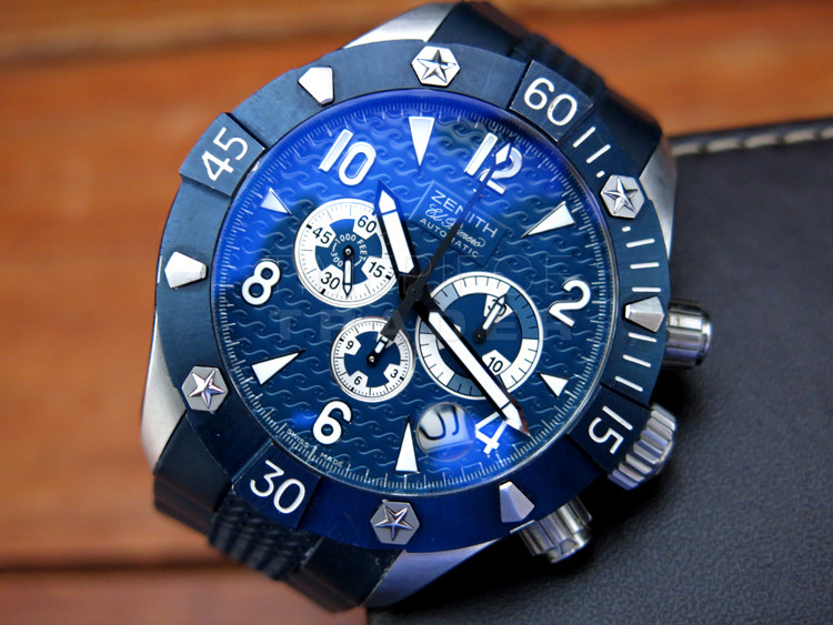 Zenith Defy Classic El Primero Sea Chronograph 03.0529.4000/51.R674 Stainless steel Automatic self winding Zenith Defy Classic El Primero Sea Chronograph 03.0529.4000/51.R674 Stainless steel Automatic self winding