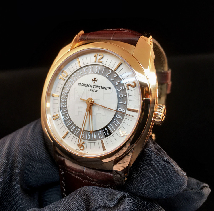 Vacheron Constantin Quai de L'Ile Date 86050/000r-i0p29 18k Rose Gold Automatic Vacheron Constantin Quai de L'Ile Date 86050/000r-i0p29 18k Rose Gold Automatic