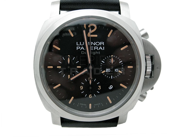 Panerai Luminor Daylight Chronograph PAM 356 Stainless Steel Automatic Panerai Luminor Daylight Chronograph PAM 356 Stainless Steel Automatic