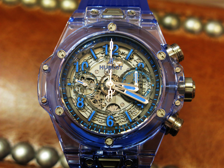 Hublot Unico Sapphire 411.JL.4809.RT Sapphire Crystal Automatic Self-winding Hublot Unico Sapphire 411.JL.4809.RT Sapphire Crystal Automatic Self-winding