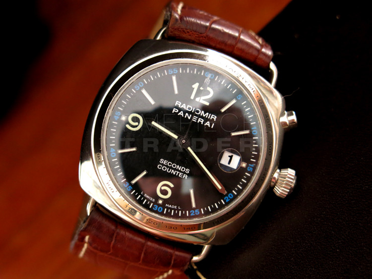 Panerai Radiomir PAM78 18m White Gold Omega Cal 920 Manual Panerai Radiomir PAM78 18m White Gold Omega Cal 920 Manual