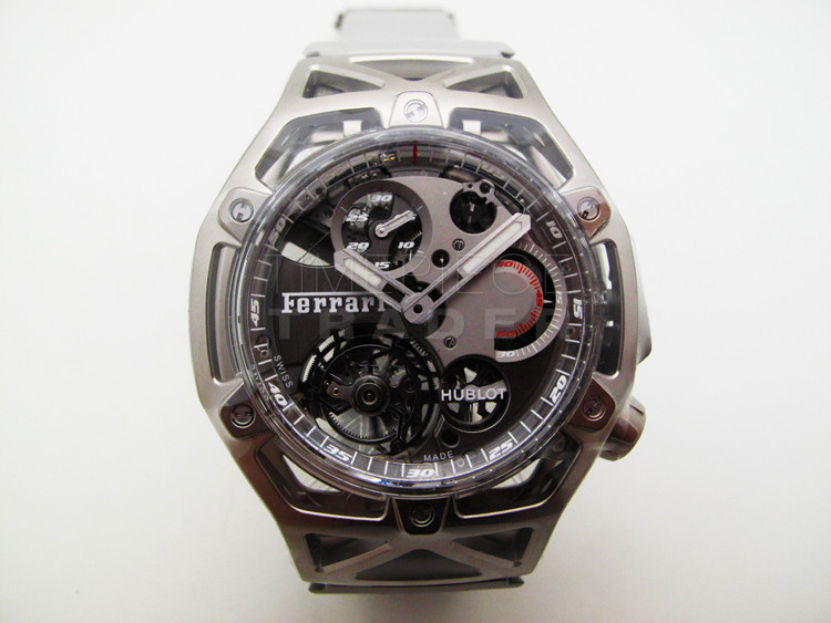 Hublot Techframe 408.JW.0123.RX White Gold Self hand-winding Hublot Techframe 408.JW.0123.RX White Gold Self hand-winding