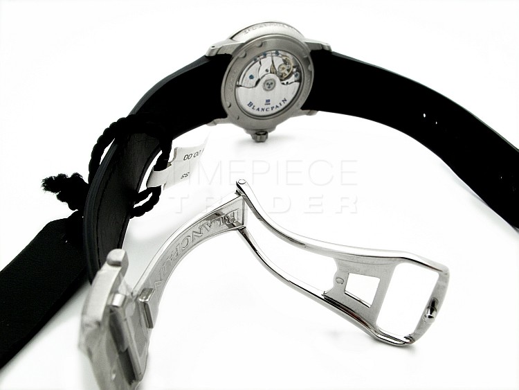 Blancpain Leman Aqua Lung 2850b-1130a-64b Stainless Steel Automatic Blancpain Leman Aqua Lung 2850b-1130a-64b Stainless Steel Automatic