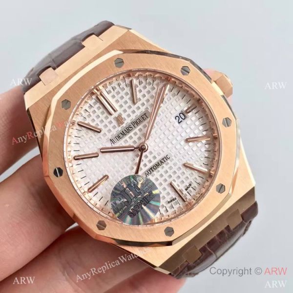1:1 JF Factory Watch Royal Oak Audemars Piguet Replica Rose Gold Watch 1:1 JF Factory Watch Royal Oak Audemars Piguet Replica Rose Gold Watch