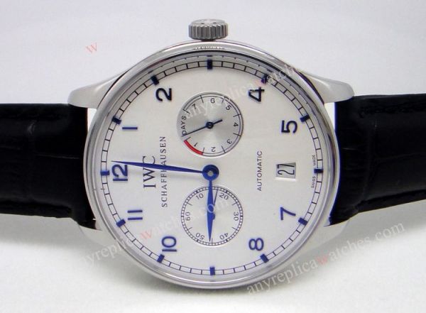 IWC Portuguese 7 days Steel Chronograph White IWC Portuguese 7 days Steel Chronograph White