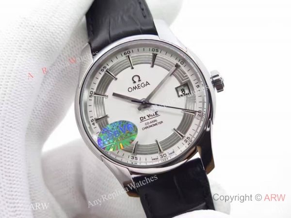 Swiss Omega De Ville Fake Watch Silver Dial 8500 Movement Swiss Omega De Ville Fake Watch Silver Dial 8500 Movement