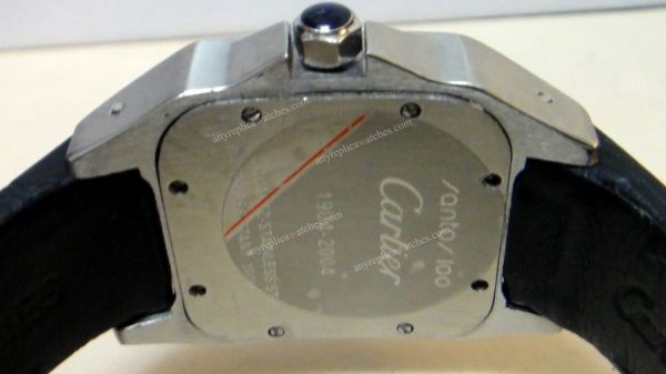 Replica Cartier Santos 100 Men Watch 40mm Quartz Movement Watch Replica Cartier Santos 100 Men Watch 40mm Quartz Movement Watch