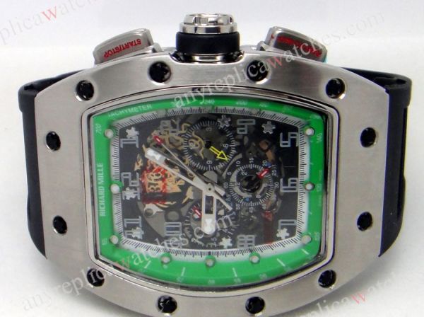 The Richard Mille Caliber RM 011 Felipe Massa Flyback Chronograph Automatic Watch The Richard Mille Caliber RM 011 Felipe Massa Flyback Chronograph Automatic Watch