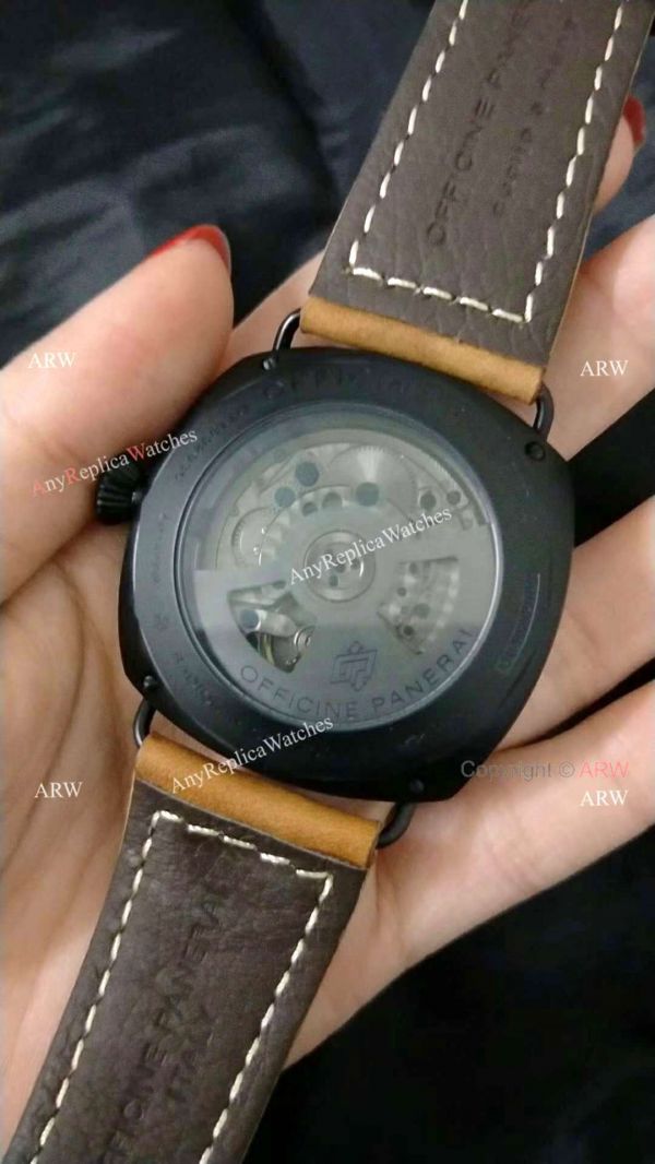 New Copy Radiomir 10 Days GMT Panerai Watch Black Case Orange Arabic New Copy Radiomir 10 Days GMT Panerai Watch Black Case Orange Arabic