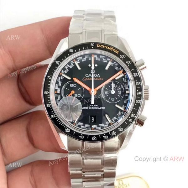 OM Factory Omega Speedmaster Racing Chronomeyer 9900 Watch Stainless Steel Black Dial OM Factory Omega Speedmaster Racing Chronomeyer 9900 Watch Stainless Steel Black Dial