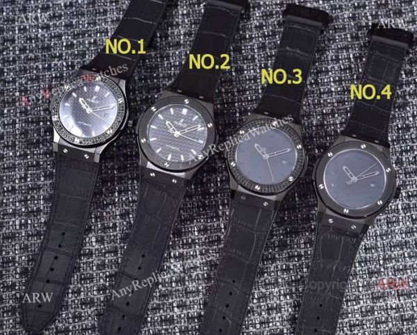 Copy Hublot Classic Fusion All Black Mens Watch AAA Quality Copy Hublot Classic Fusion All Black Mens Watch AAA Quality