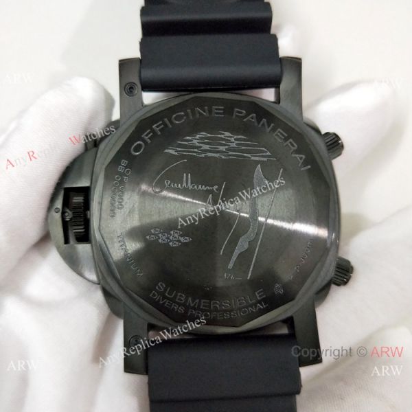 Copy Panerai Submersible Rubber Strap Black Case Watch PAM983 Copy Panerai Submersible Rubber Strap Black Case Watch PAM983