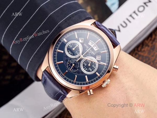 New Patek Philippe Grand Complication Moon Watch Brown Leather Band New Patek Philippe Grand Complication Moon Watch Brown Leather Band