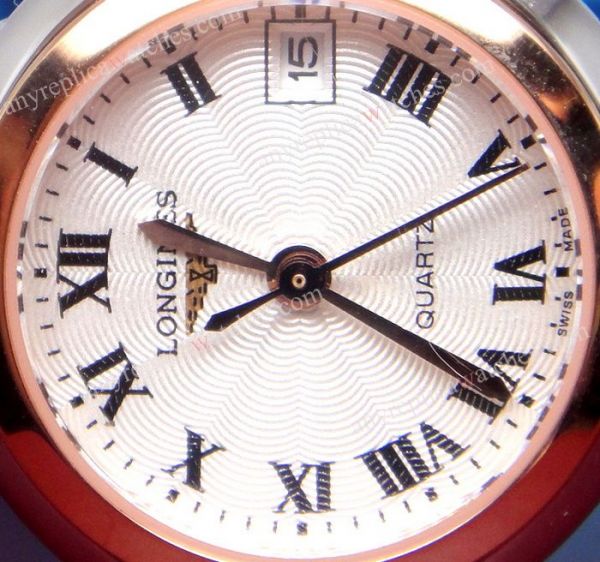 Rose Gold &038; Steel Case Longines Quartz Ladies Watch Rose Gold &038; Steel Case Longines Quartz Ladies Watch