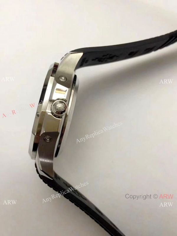 Patek Philippe Copy Aquanaut Travel Time Men Watch Brown Rubber Band 42mm Patek Philippe Copy Aquanaut Travel Time Men Watch Brown Rubber Band 42mm