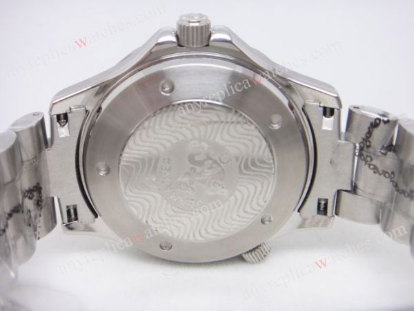 Seamaster Omega James Bond Watch Replica SS Blue Face Automatic Mens Watch Seamaster Omega James Bond Watch Replica SS Blue Face Automatic Mens Watch