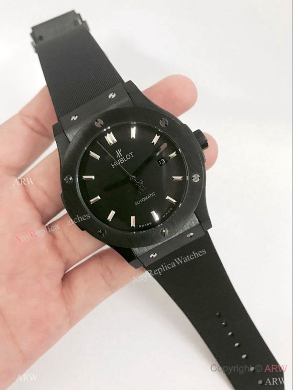 Newst Style Hublot Big Bang Limited Edition Watch Replica All Black Newst Style Hublot Big Bang Limited Edition Watch Replica All Black