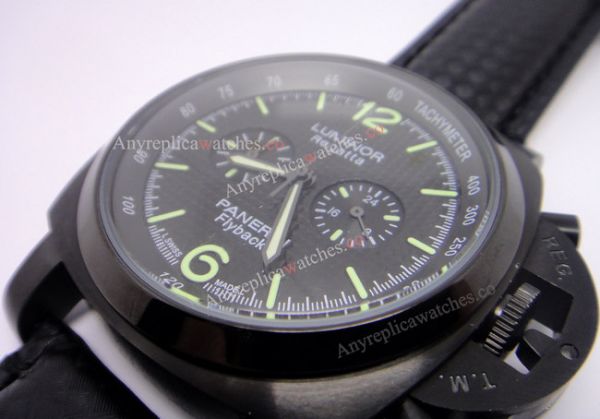 Replica Panerai Regatta Flyback Watch Black Case 44mm Replica Panerai Regatta Flyback Watch Black Case 44mm