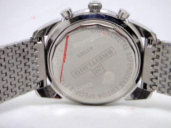 Replica Breitling Aeromarine Superocean Heritage Men Watch SS Black Replica Breitling Aeromarine Superocean Heritage Men Watch SS Black