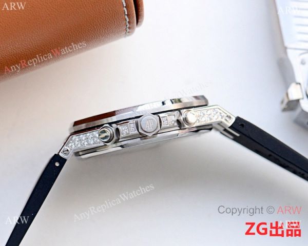 Iced Out Audemars Piguet Royal Oak VK Chronograph Watch 45mm Iced Out Audemars Piguet Royal Oak VK Chronograph Watch 45mm