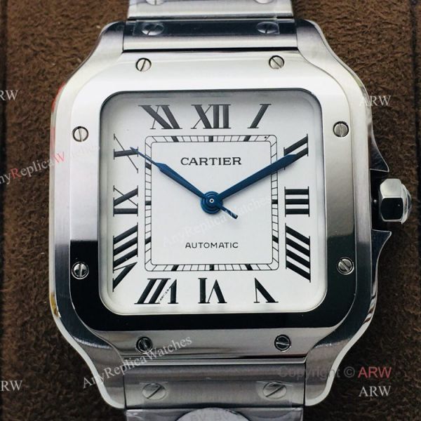 1:1 BV Factory Cartier Santos Cartier Watch Copy QuickSwitch Band 1:1 BV Factory Cartier Santos Cartier Watch Copy QuickSwitch Band