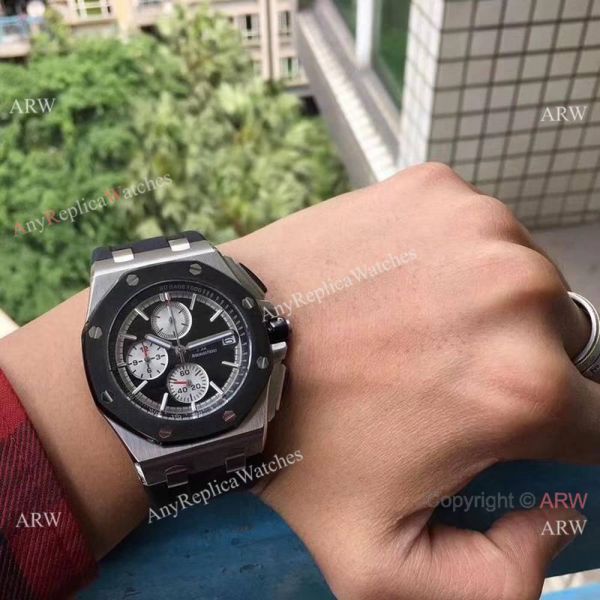 Replica Audemars Piguet Watches For Sale Royal Oak Offshore SS White Sub-dials 44mm Replica Audemars Piguet Watches For Sale Royal Oak Offshore SS White Sub-dials 44mm