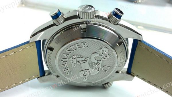 Omega Watches Replica Buy Online Omega Seamaster Blue Chronograph Dial Blue Leather Strap Omega Watches Replica Buy Online Omega Seamaster Blue Chronograph Dial Blue Leather Strap
