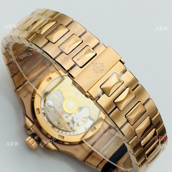 PPF V4 Patek Philippe Nautilus Gray Dial Rose Gold Watch Swiss Grade 1 PPF V4 Patek Philippe Nautilus Gray Dial Rose Gold Watch Swiss Grade 1