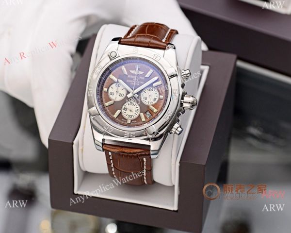 Fake Breitling Chronomat Watches White Dial Black Leather Strap Fake Breitling Chronomat Watches White Dial Black Leather Strap