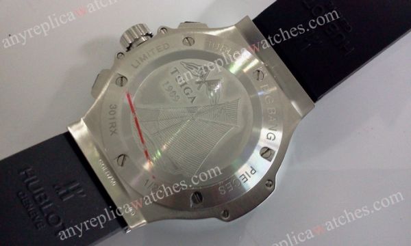 Replica Hublot Big Bang Watch SS Black Chronograph Japan Movement Replica Hublot Big Bang Watch SS Black Chronograph Japan Movement