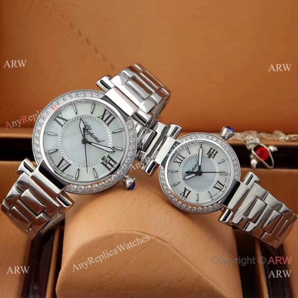 Chopard Imperiale Stainless Steel Diamond Quartz Watch Knockoff Chopard Imperiale Stainless Steel Diamond Quartz Watch Knockoff