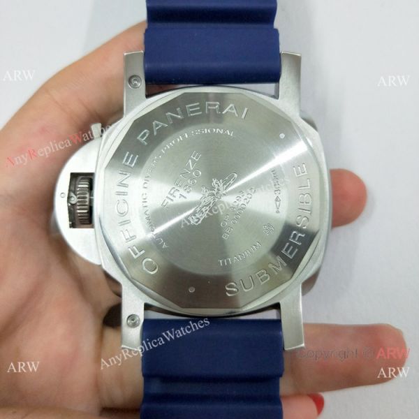 Panerai Submersible Rubber Strap SS Blue Bezel Pam 959 Watch Buy Replica Panerai Submersible Rubber Strap SS Blue Bezel Pam 959 Watch Buy Replica