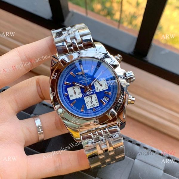 Best Quality Copy Breitling Chronomat 01 Watches Yellow Dial 43mm Best Quality Copy Breitling Chronomat 01 Watches Yellow Dial 43mm