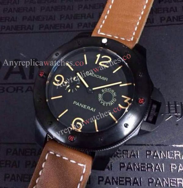 Radiomir Panerai Egiziano Replica Watch Brown Leather band 47mm Radiomir Panerai Egiziano Replica Watch Brown Leather band 47mm