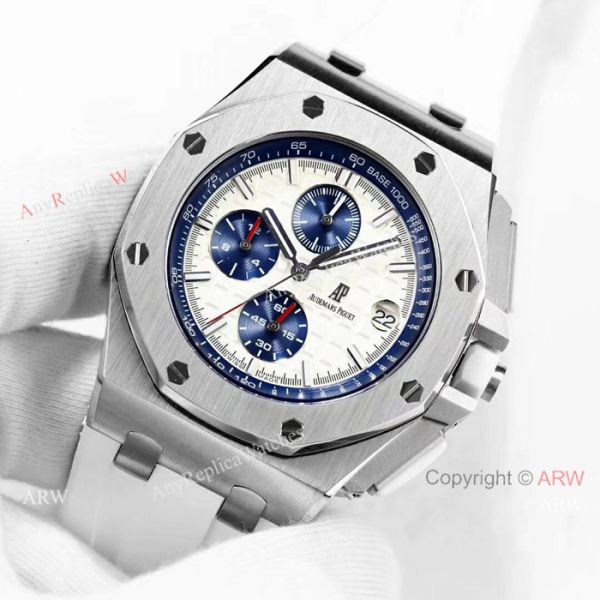 Audemars Piguet Knock off Wholesale AP Royal Oak Offshore White Dial Watch Audemars Piguet Knock off Wholesale AP Royal Oak Offshore White Dial Watch