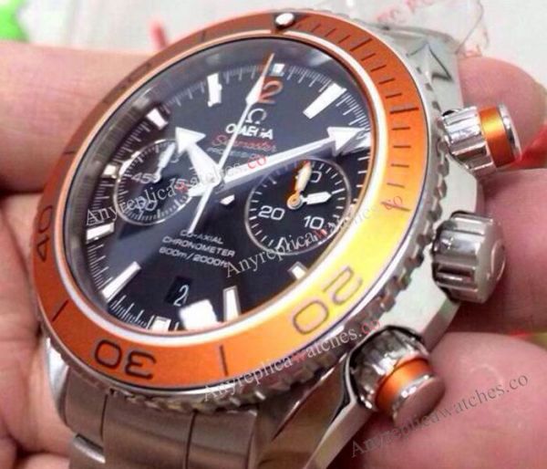 Omega Seamaster Planet Ocean 600m SS Orange Bezel / Caliber 9300 Movement Omega Seamaster Planet Ocean 600m SS Orange Bezel / Caliber 9300 Movement