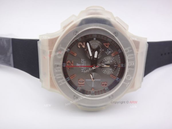 Swiss Grade 7750 Hublot Big Bang Cappuccino Rose Gold Grey Dial Replica Watches Swiss Grade 7750 Hublot Big Bang Cappuccino Rose Gold Grey Dial Replica Watches