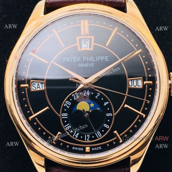 PPF Swiss Patek Philippe Annual Calendar Complications watch 41mm Size PPF Swiss Patek Philippe Annual Calendar Complications watch 41mm Size