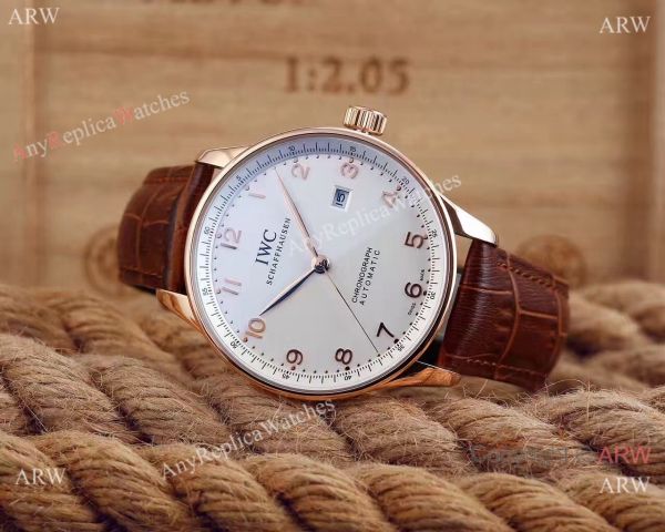 New Replica IWC Portuguese Automatic Rose Gold Mens Watch New Replica IWC Portuguese Automatic Rose Gold Mens Watch