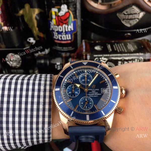 Replica Breitling Superocean Chronograph Men Watch Rose Gold Replica Breitling Superocean Chronograph Men Watch Rose Gold